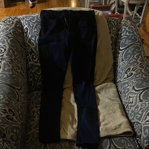 Express Women's Straight Leg Jeans - Midnight Blue